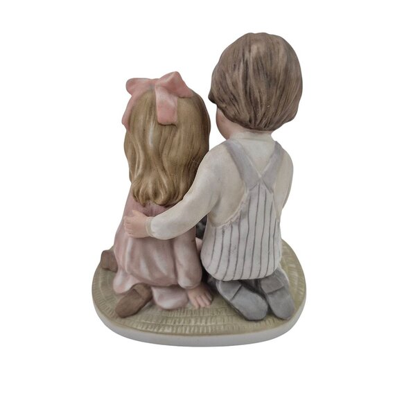 Enesco Figurine Treasured Memories Floors Are Best For Playing Porcelain Vintage - Picture 4 of 10
